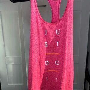 NIKE Pink Tank Just Do It Small (K1)
